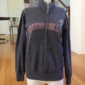 Boston College Zip Up Sweatshirt